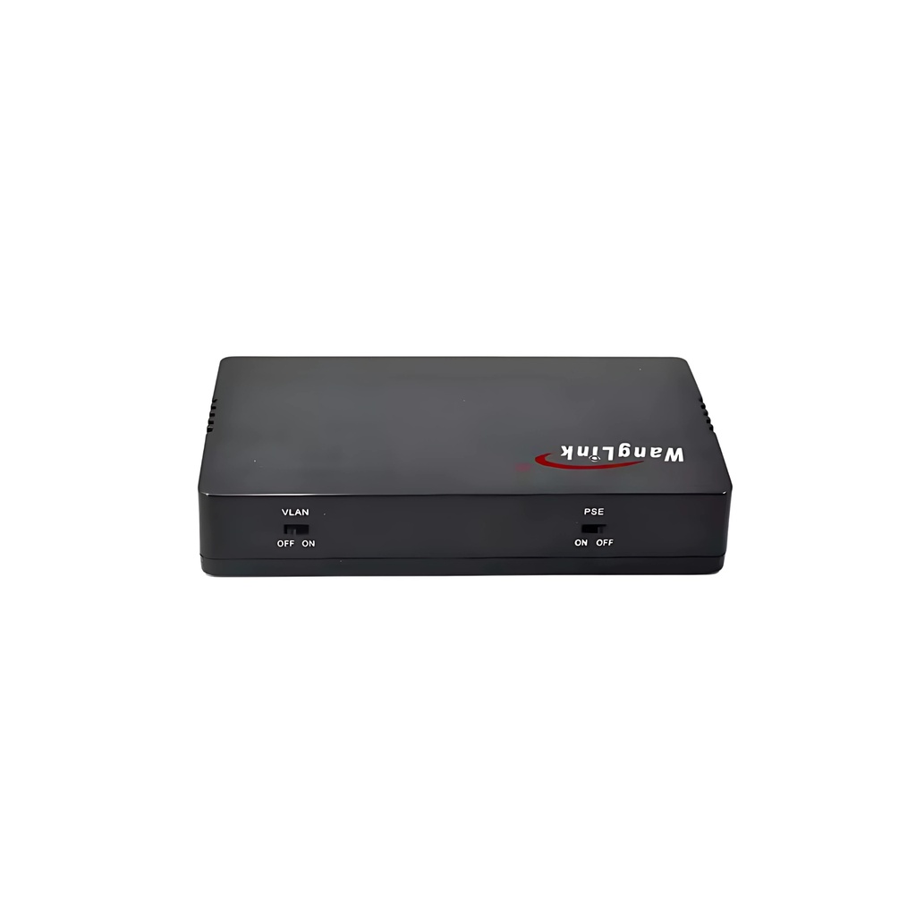 WOR-SG08RP-1S 8* 10/100/1000Mbps reverse PoE switch 1-8 port support PoE in and PoE out at the same time VLAN Support