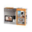 Skynex 4 Wire 7 Inch Analog Villa Kit Model Nb: SKY-LNX-M72T-4W + SKY-LNX-P5-4W