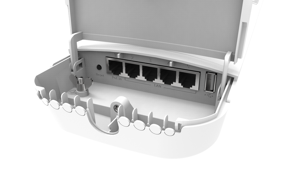 MIKROTIK OMNITIK 5 AC GIGABIT ETHERNET PORTS FOR 7.5DBI AP RBOMNITIKG-5HACD