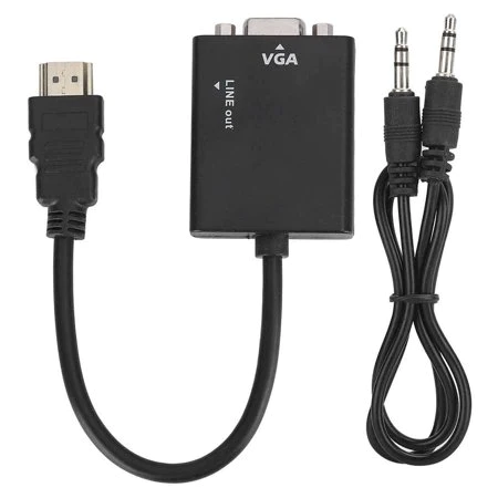 [CA3] HD Conversion Cable With VGA + Audio output with Yellow Plastic Bag