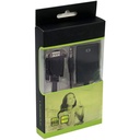VGA to HDTV Adapter with Audio with Green Plastic Bag