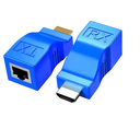 HD Extender by cat-5e/6 cable 30M 1Line Yellow Box