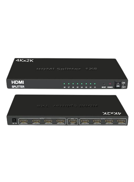 HDTV 1080P 3D SPLITTER VER 1.4 1X8