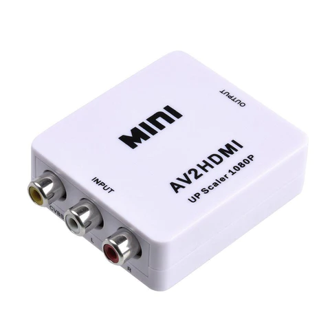 [CA66] HD Video Converter Mini AV to HDMI UP Scaler 1080P