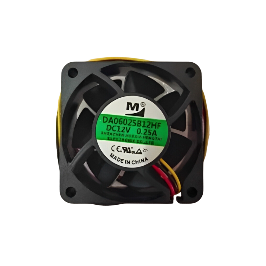 DA06025B12HF FAN DC 12V 0.25A 60*60*25MM 3WIRES