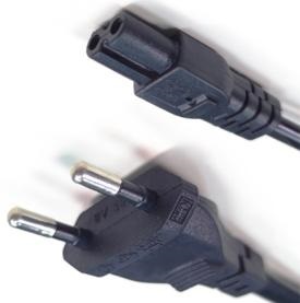 Power Cord 2 Pin 1.5M