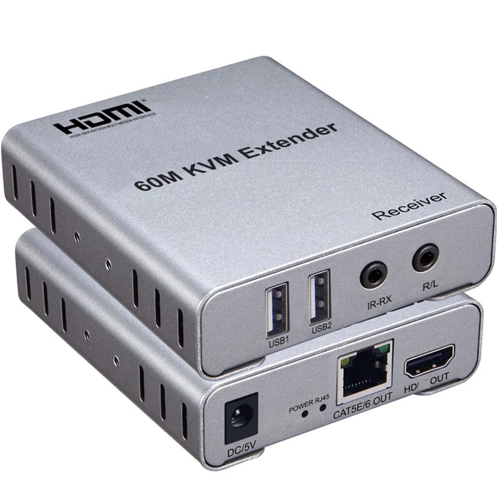 KVM HDMI Extender 60M