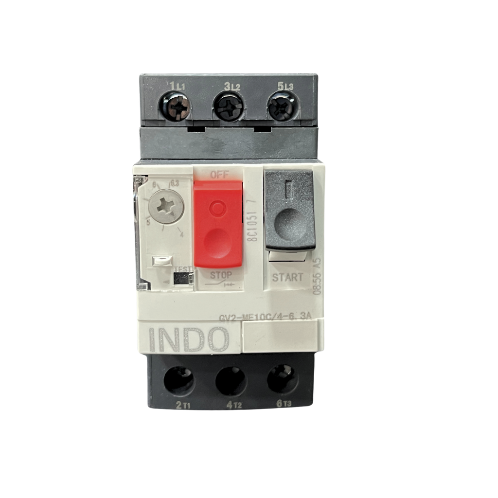 INDO Motor Circuit Breaker GV2-ME 10C/4-6.3A