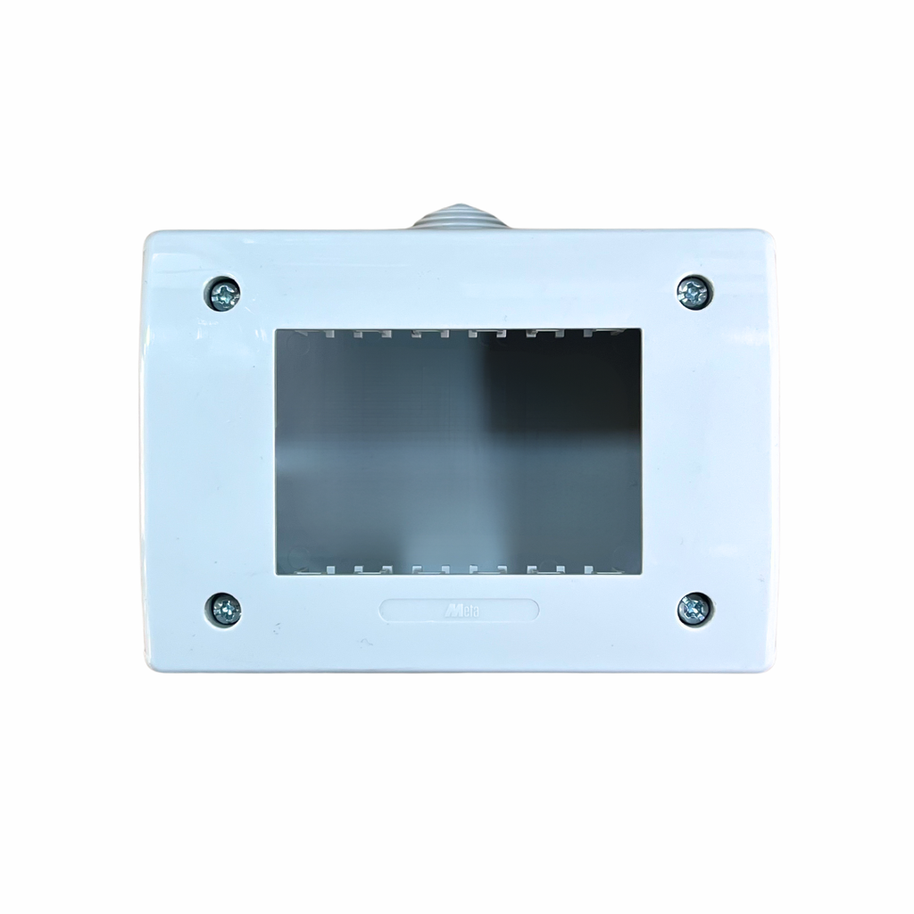 Enclosure RAL7035 IP40 - 3 Modules - 43Q03