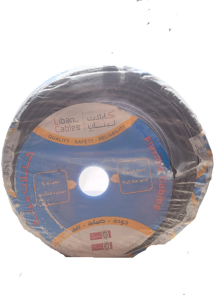 Liban Cables NYAF 16 100YD شريط مفرد شعري (Red)