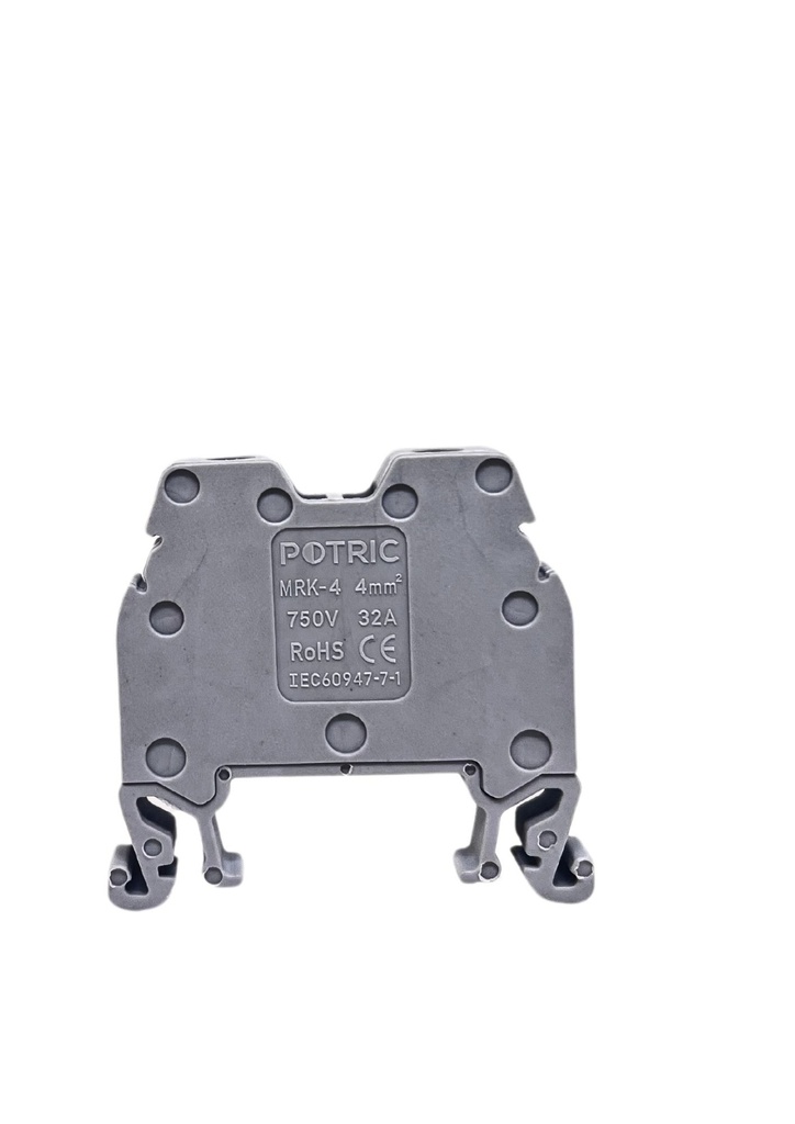 POTRIC Terminal Block MRK-4mm TR401 Grey