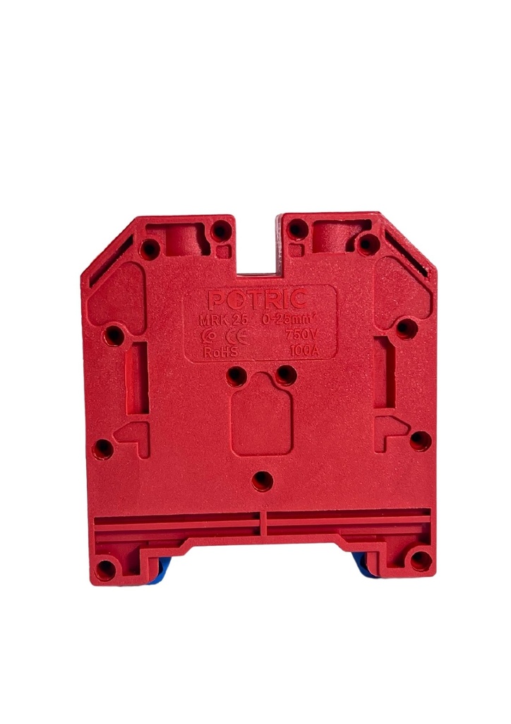 POTRIC Terminal Block MRK-25mm TR2502 Red