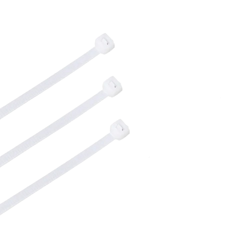 D-T Nylon Cable Tie A-4*250 Actual Size: 3.5*250mm White 100pcs/Bag