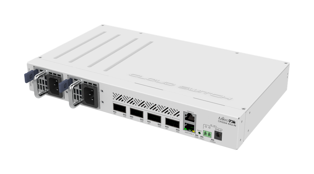 [CRS504-4XQ-IN] MikroTik Switch CRS504-4XQ-IN