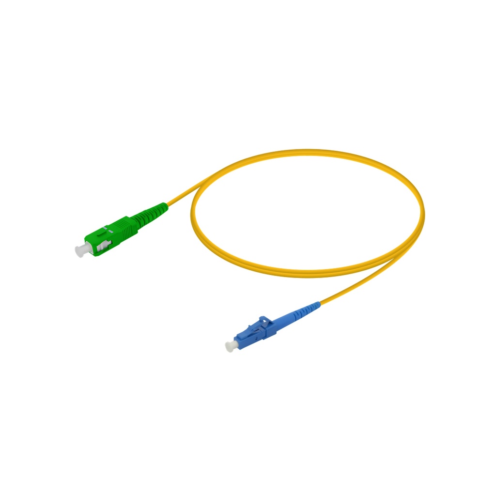 [SCAPC-LCUPC 3M] Fiber Optic Patch Cord SC/APC , LC/UPC 3M