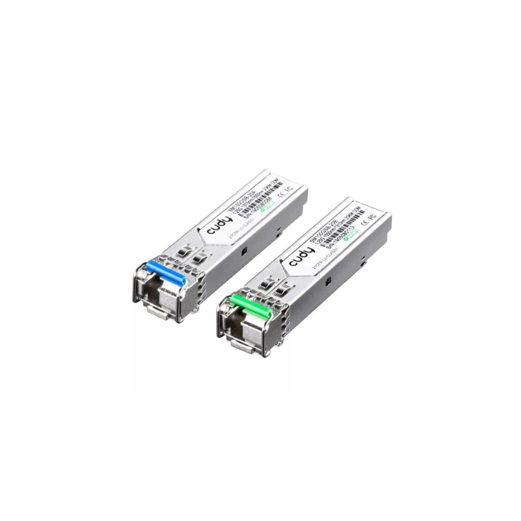 Cudy Single Mode 1.25G LC Bi-Directional SFP 20km Model: SM100GSB-20AB