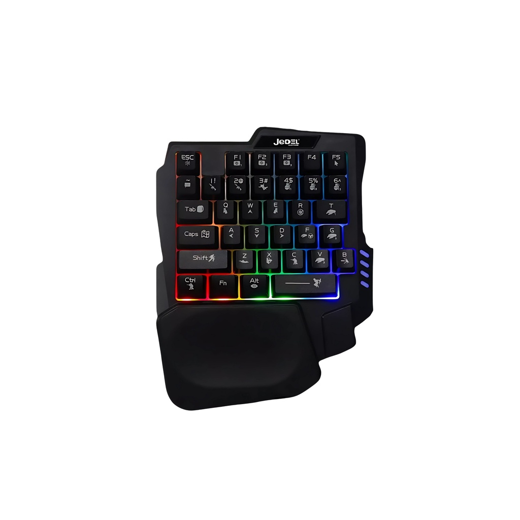 [K601] JEDEL Single-Handed Gaming Keyboard Model No: K601