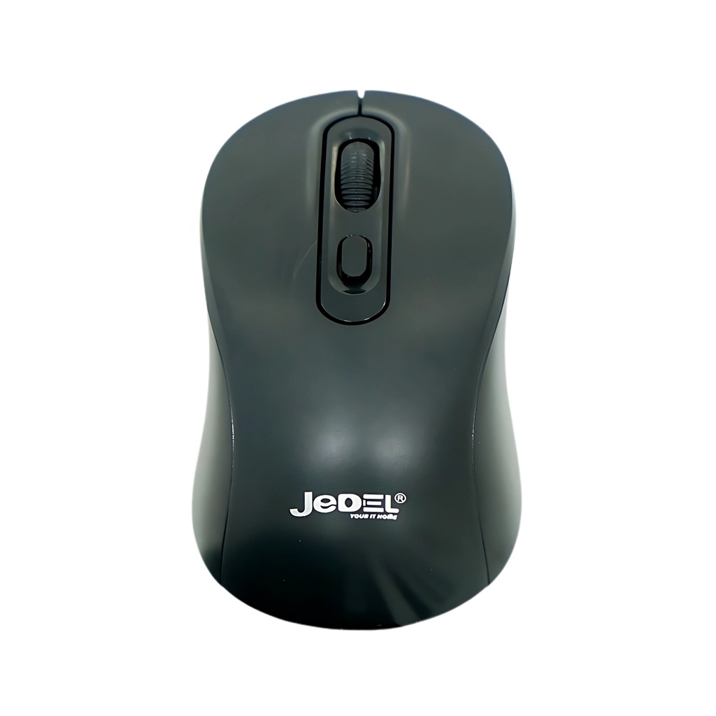 JEDEL 2.4G Wireless Mouse Black Model No: W926