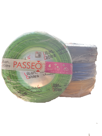 Liban Cables NYA 4 100YD شريط مفرد قاسي