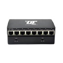 WOR-SG08RP-1S 8* 10/100/1000Mbps reverse PoE switch 1-8 port support PoE in and PoE out at the same time VLAN Support