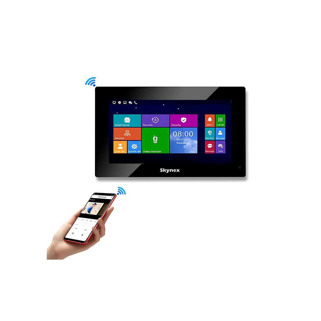Skynex 7-inch IP Indoor Monitor Touch Screen Model Nb: SKY-IP-M72TTUYA