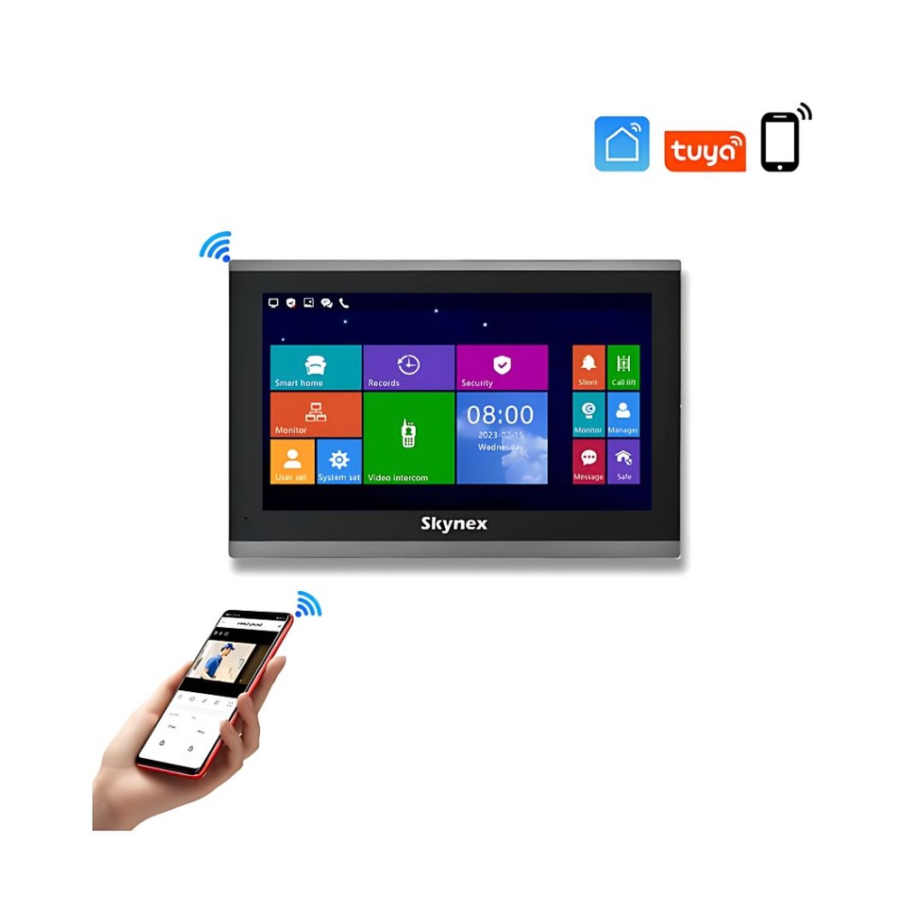 Skynex 10.1-inch IP Indoor Monitor Touch Screen Model Nb: SKY-IP-M92TTUYA