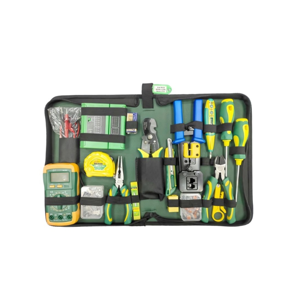 [Model: 1128] Network Tools Bag 18 Pieces