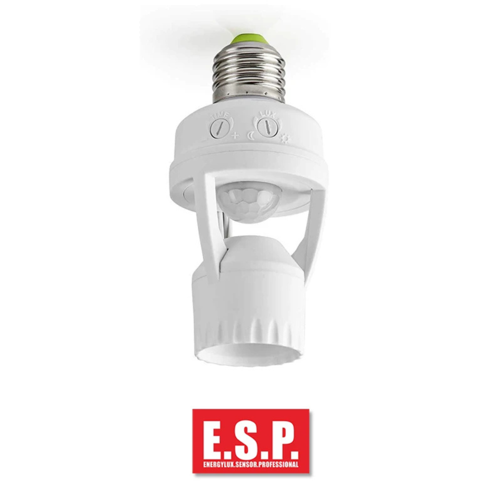 [B03B] PIR MOTION SENSOR ES-B03B (E27) 220V AC