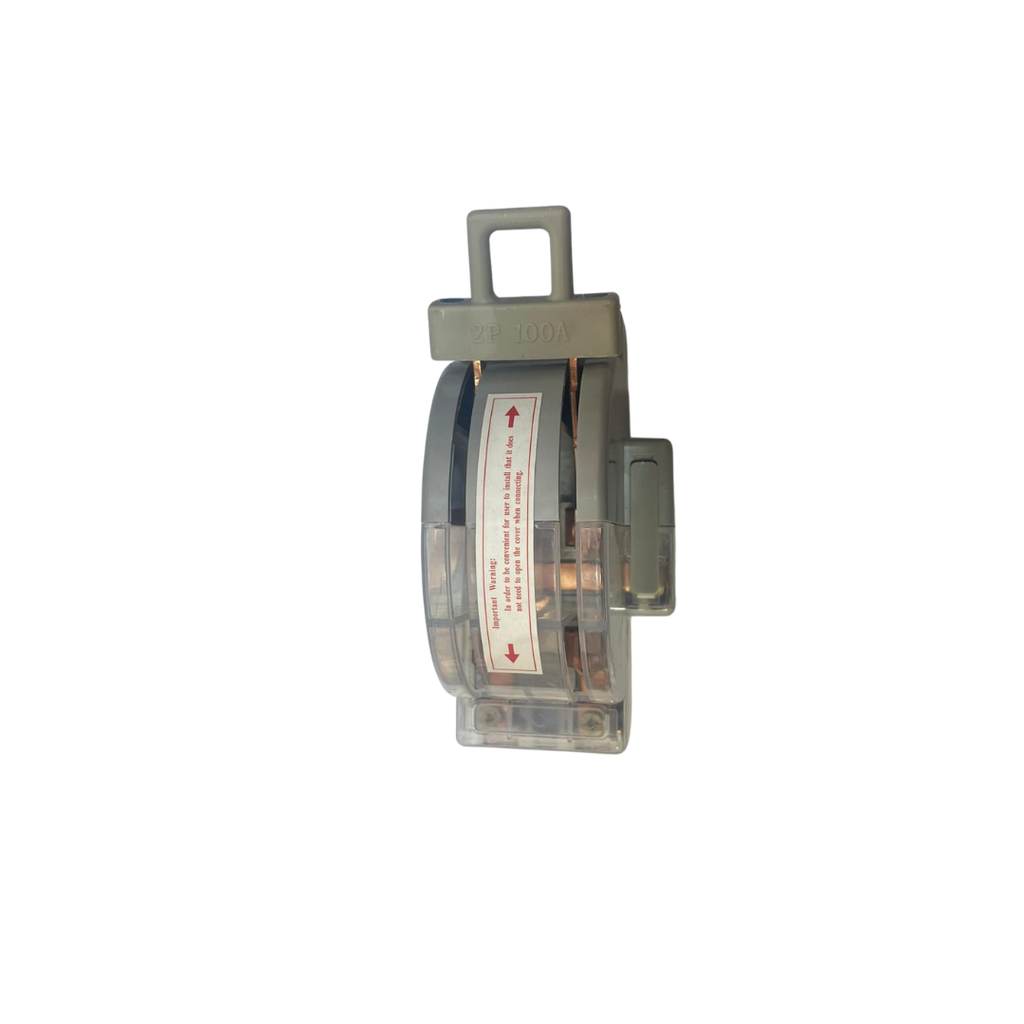 ABUK Knife Switch with LED Light 2 Pole 100A