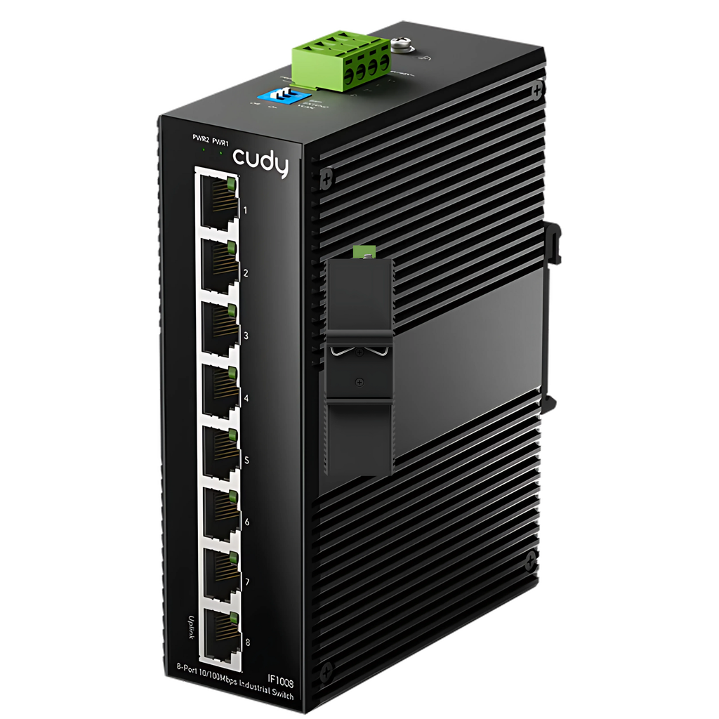 Cudy 8-Port 10/100M Industrial Switch Model: IF1008