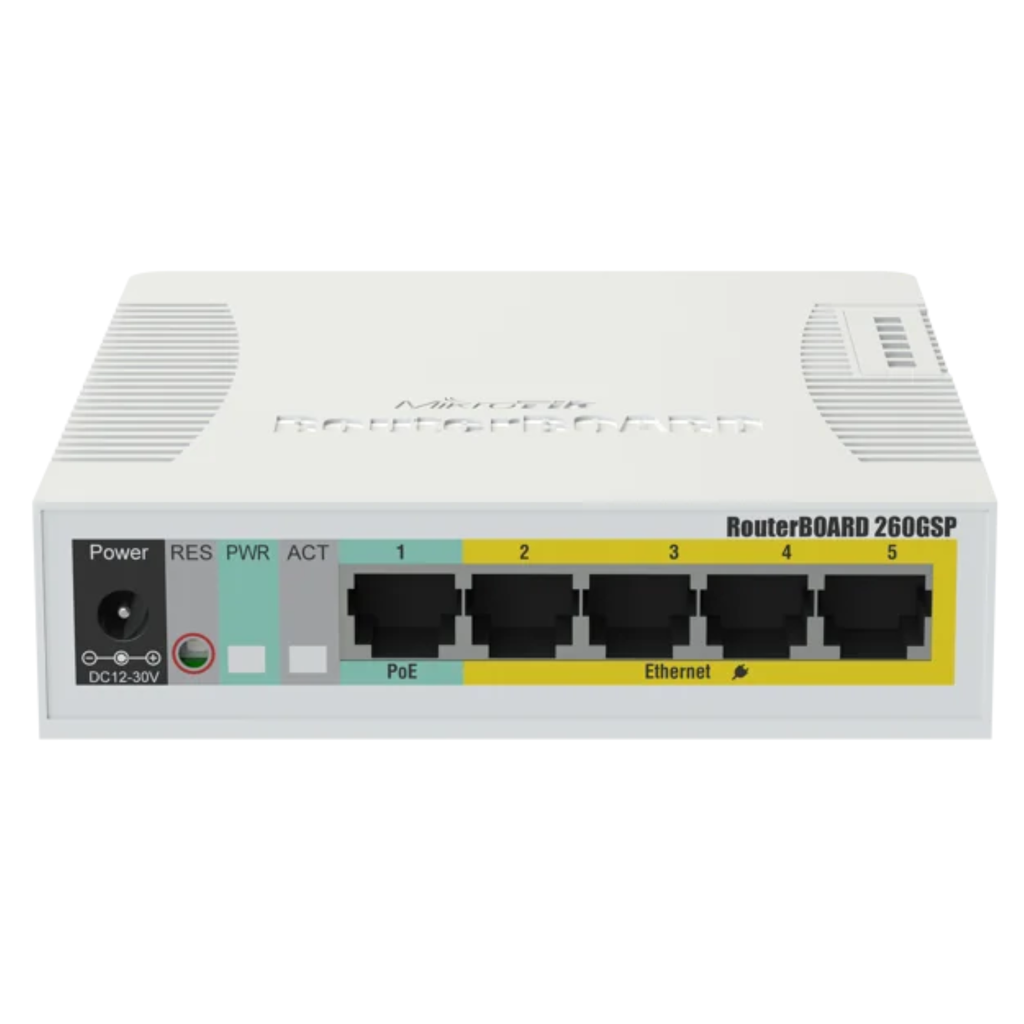 MikroTik RB260GSP CSS106-1G-4P-1S