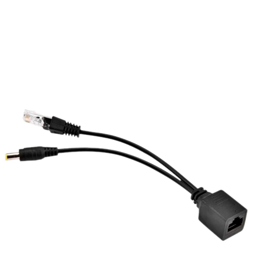 POE Connector 10/100 Male Black