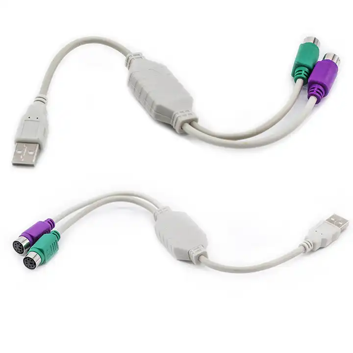 USB Port to PS/2 Adapters (Mouse & Keyboard)