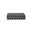 WOR-SG08RP-1S 8* 10/100/1000Mbps reverse PoE switch 1-8 port support PoE in and PoE out at the same time VLAN Support